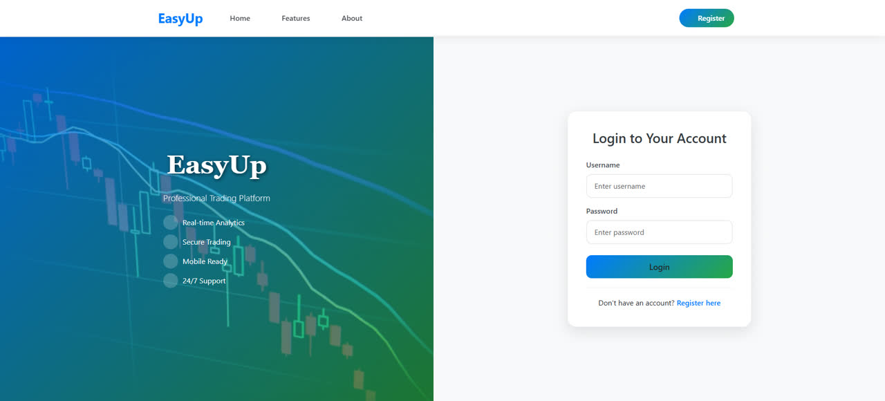 Corporate website hero section design with conversion focused layout